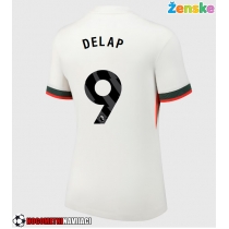 Ženske Nogometnih dresov Chelsea Liam Delap #9 Gostujoči 2025-26 Kratki rokavi